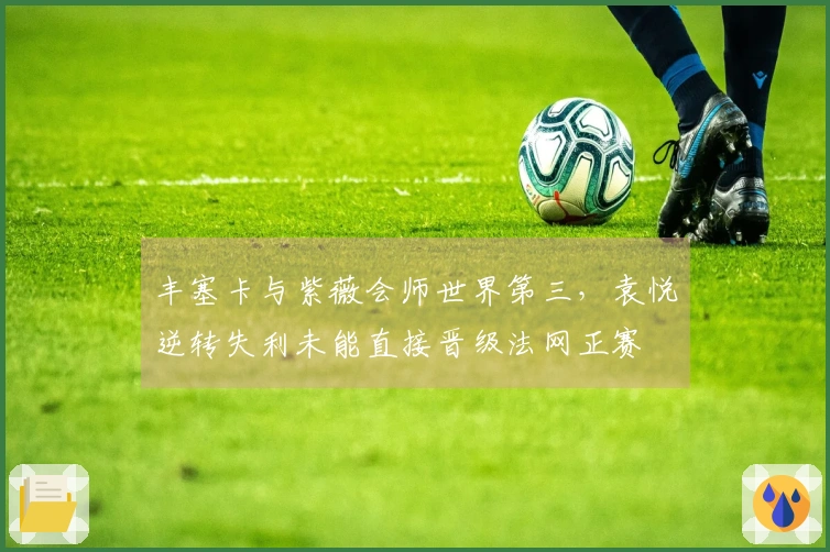 丰塞卡与紫薇会师世界第三，袁悦逆转失利未能直接晋级法网正赛